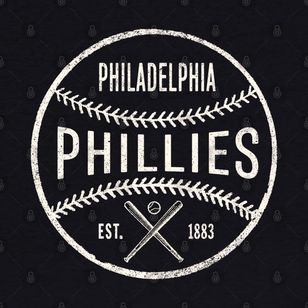 Vintage Philadelphia Phillies by Buck Tee by Buck Tee